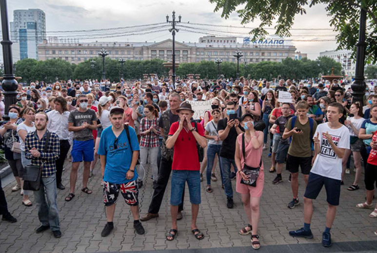 Anatomy of a regional protest in Russia  